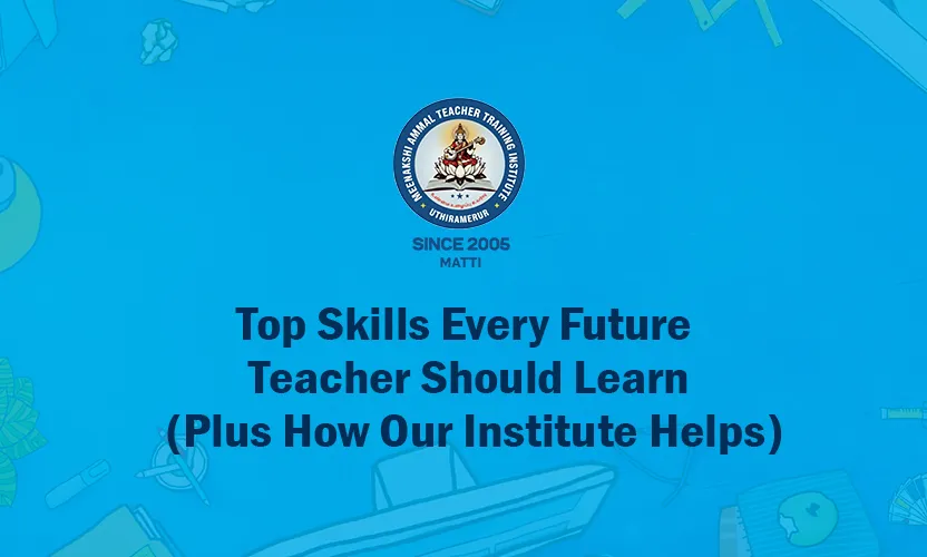 Future teacher developing skills at MATTI